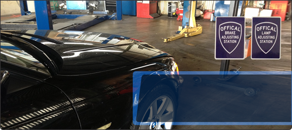 Man repairing brakes